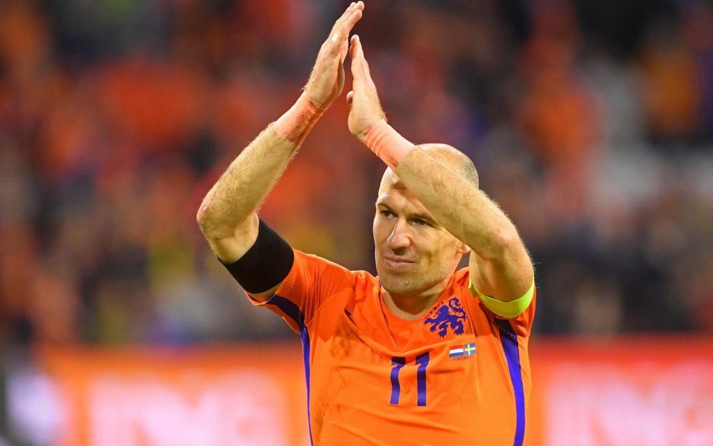 Arjen Robben, Netherlands National Football Team