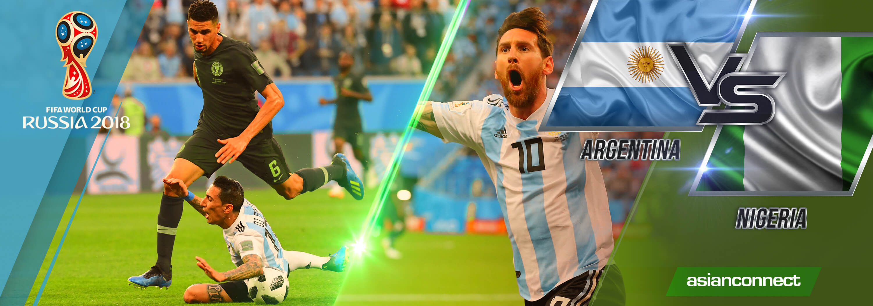 World Cup Argentina vs Nigeria