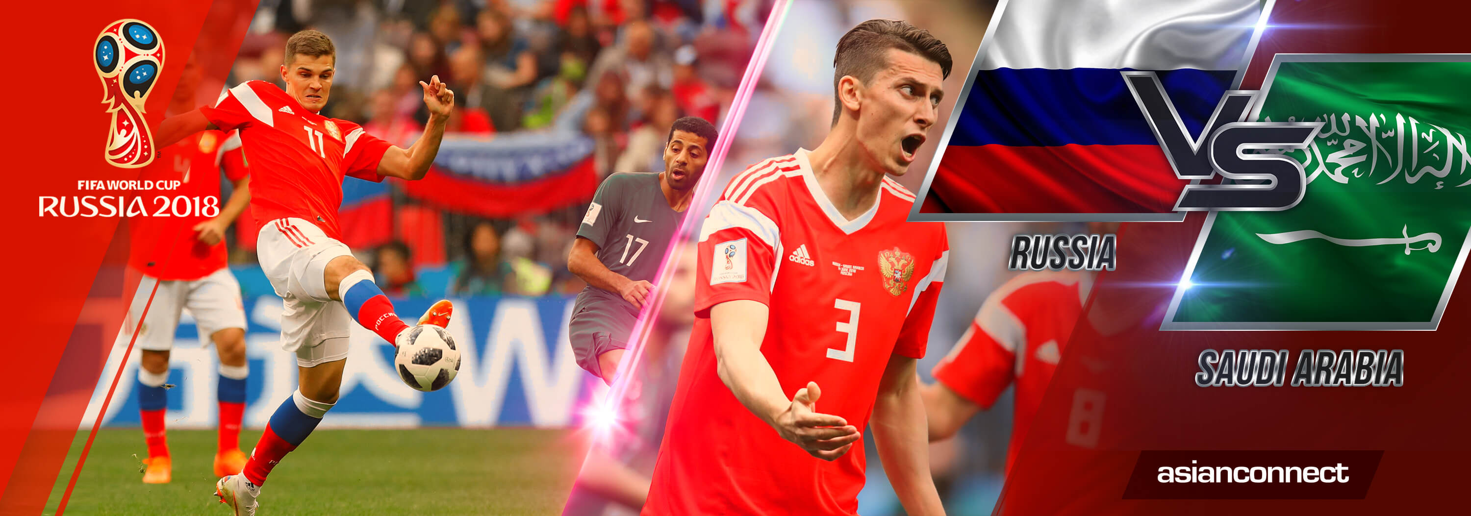 World Cup Russia vs Saudi Arabia