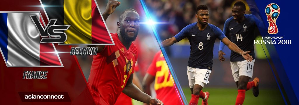 World Cup 2018 France vs Belgium