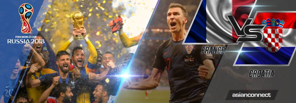 World Cup 2018 France vs Croatia