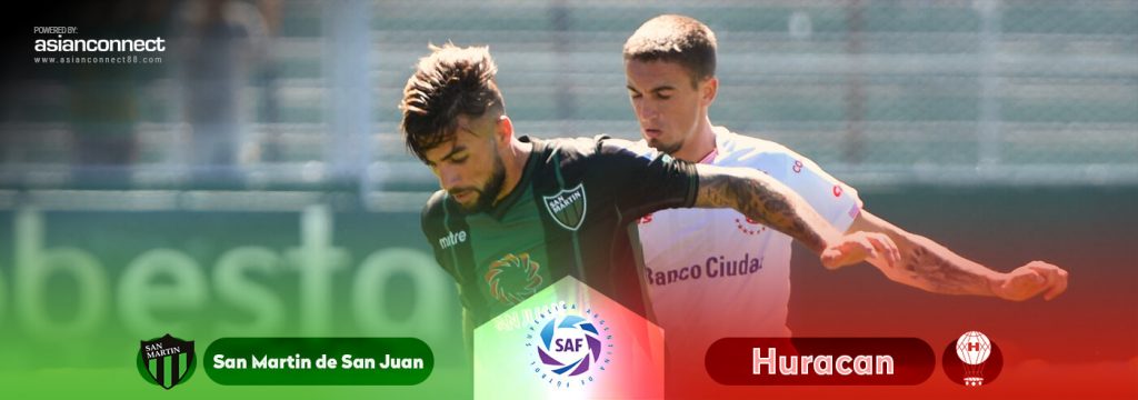 San Martin de San Juan vs Huracan AsianConnect AsianOdds