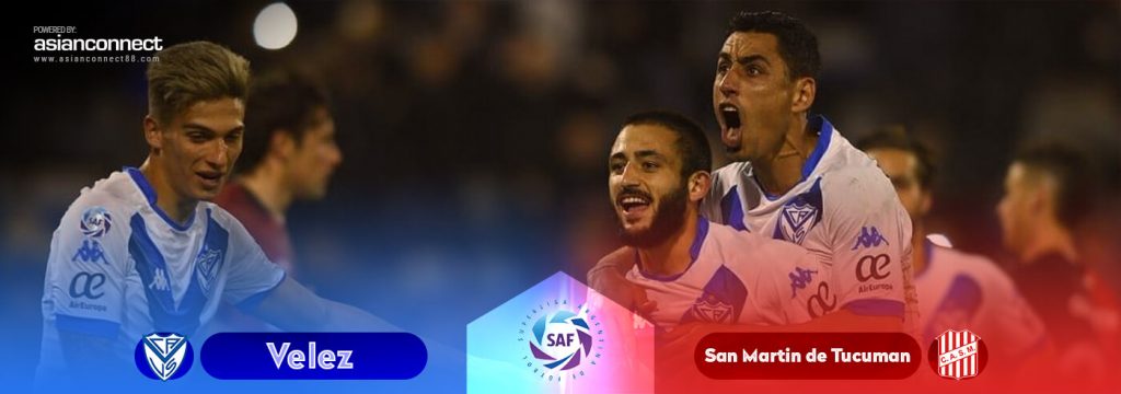 Velez vs San Martin de Tucuman AsianConnect