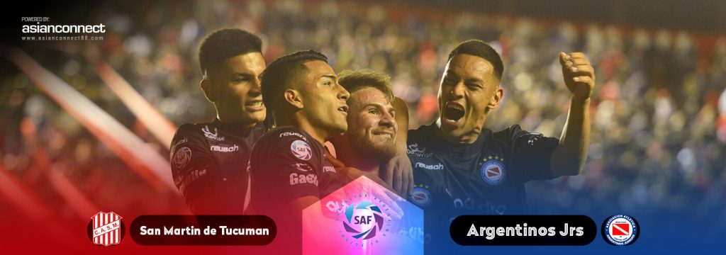 San Martin de Tucuman vs Argentinos Jrs AsianConnect