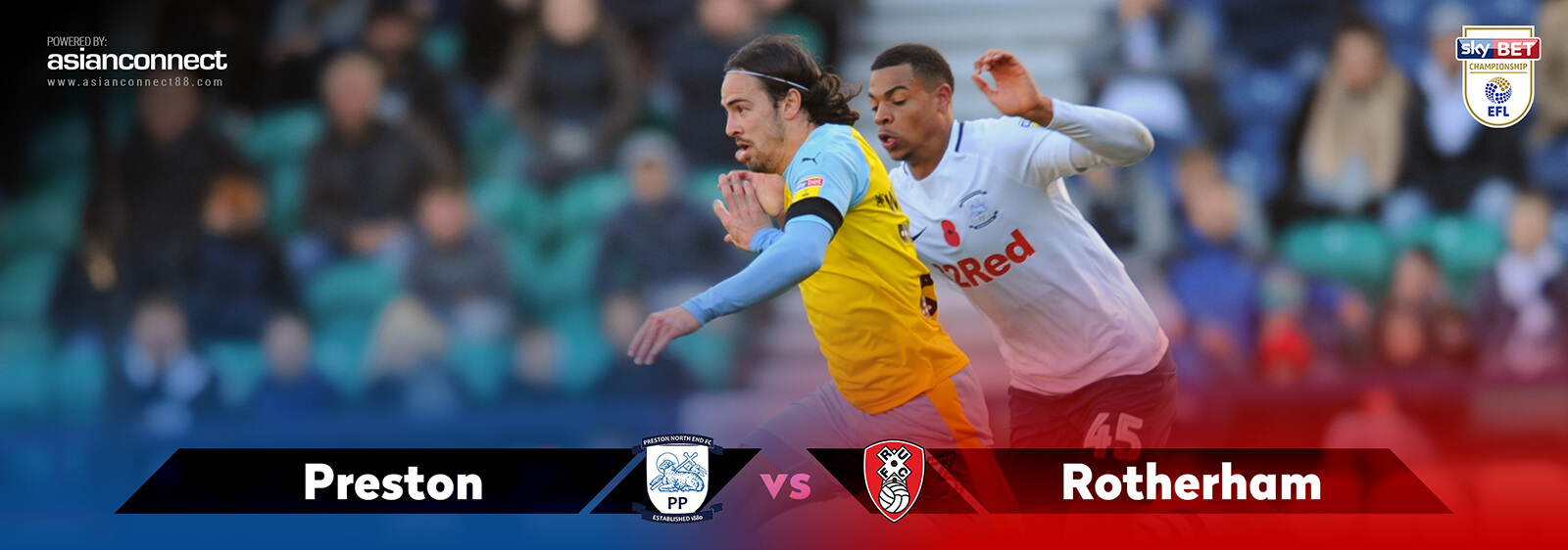 Preston vs Rotherham AsianConnect