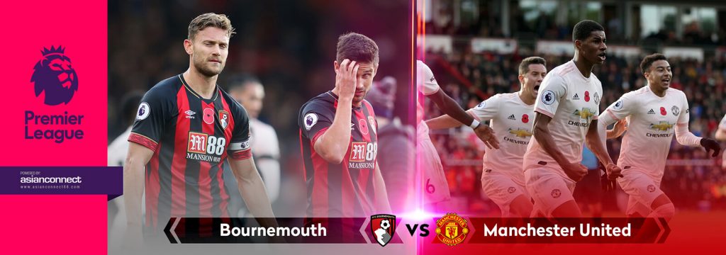 Bournemouth vs Man United AsianConnect