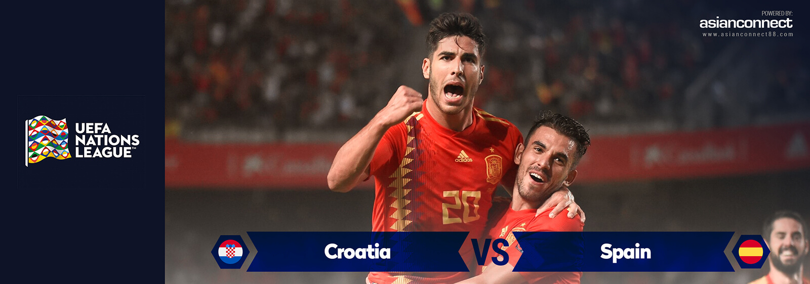 Croatia vs Spain AsianOdds