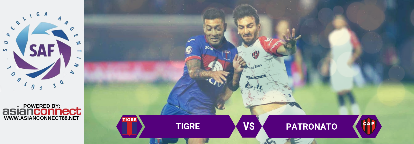 Argentina Primera Division: Tigre vs Patronato Odds