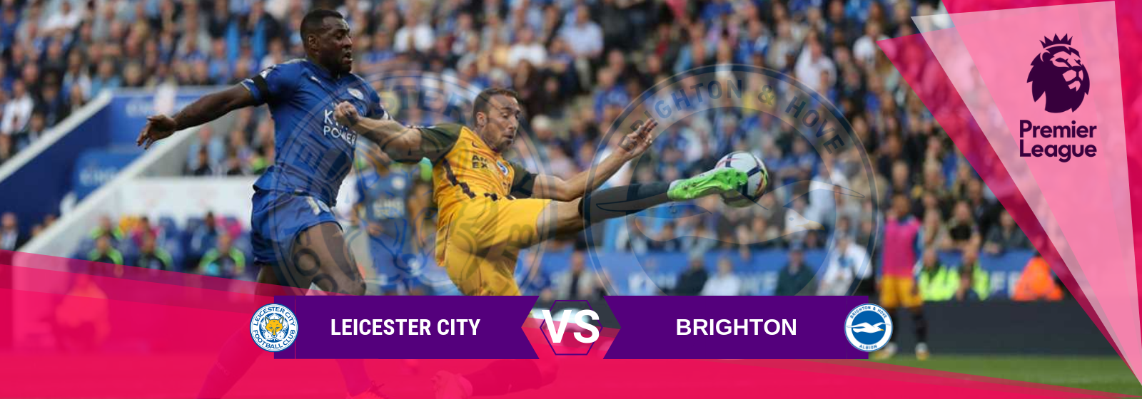 Premier League: Leicester City vs Brighton Odds