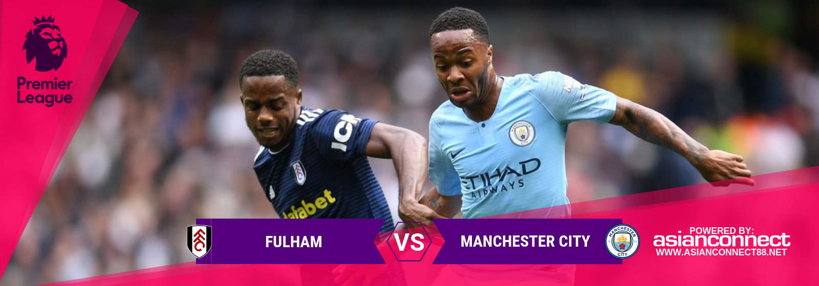 Fulham vs Manchester City Asianconnect