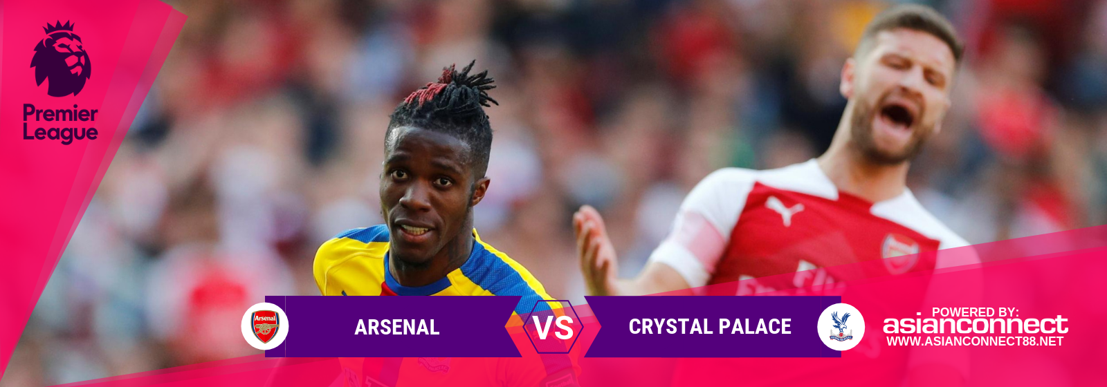 Arsenal vs Crystal Palace Asianconnect