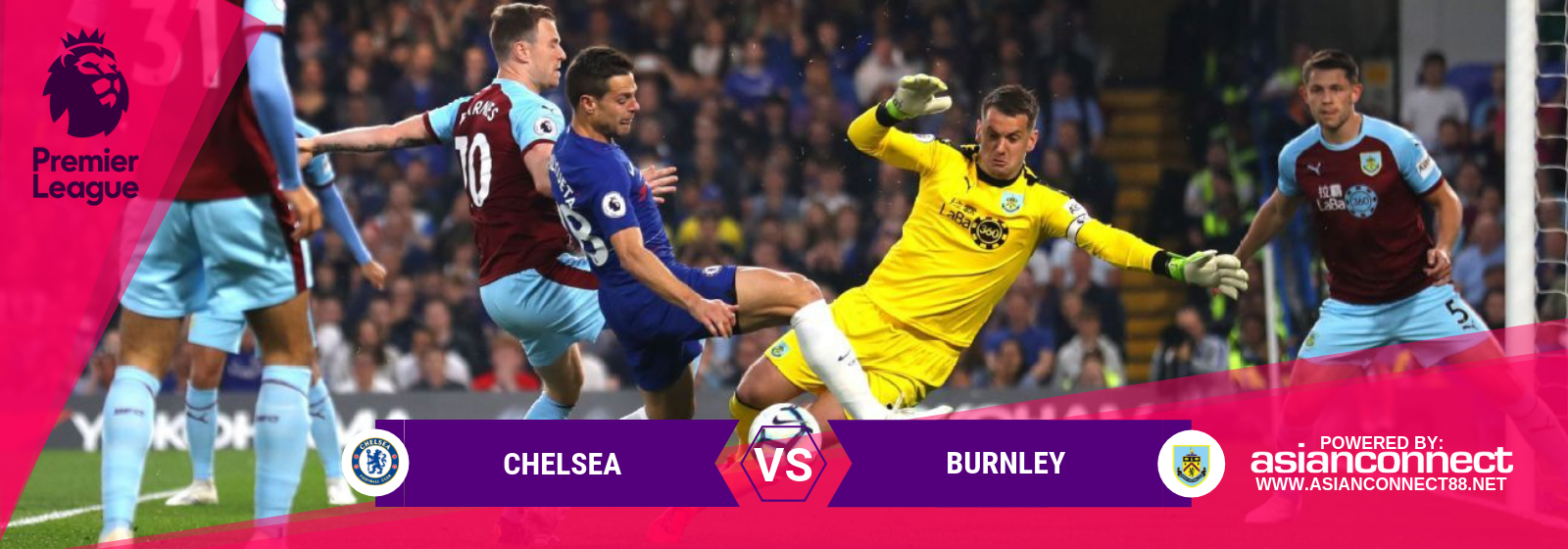 Chelsea vs Burnley Asianconnect