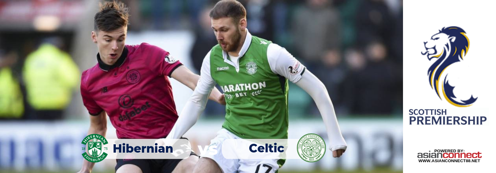 Hibernian vs Celtic Asianconnect