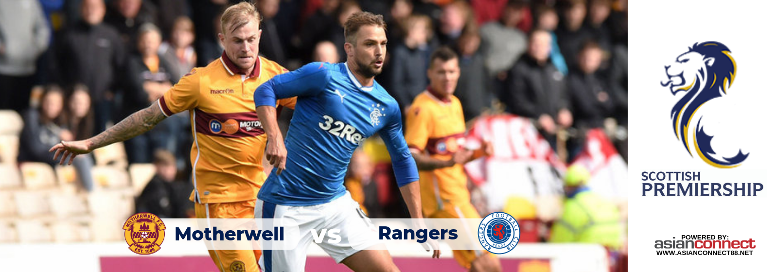 Motherwell vs Rangers Asianconnect