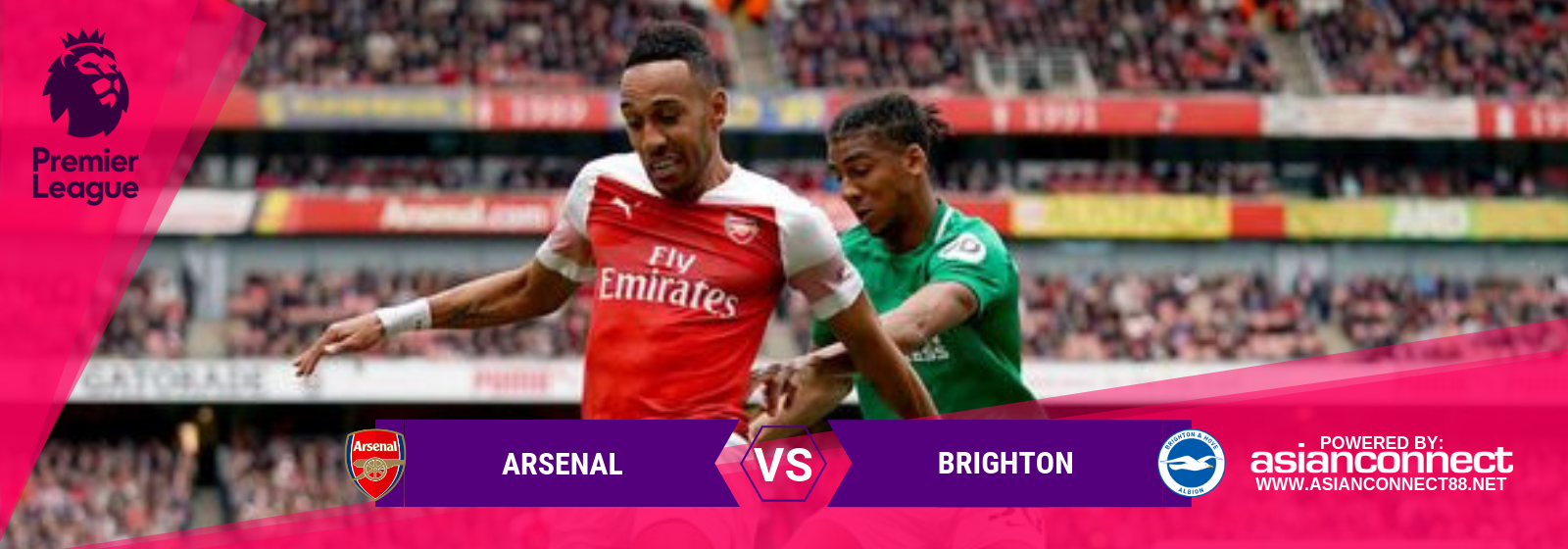 Arsenal vs Brighton Asianconnect