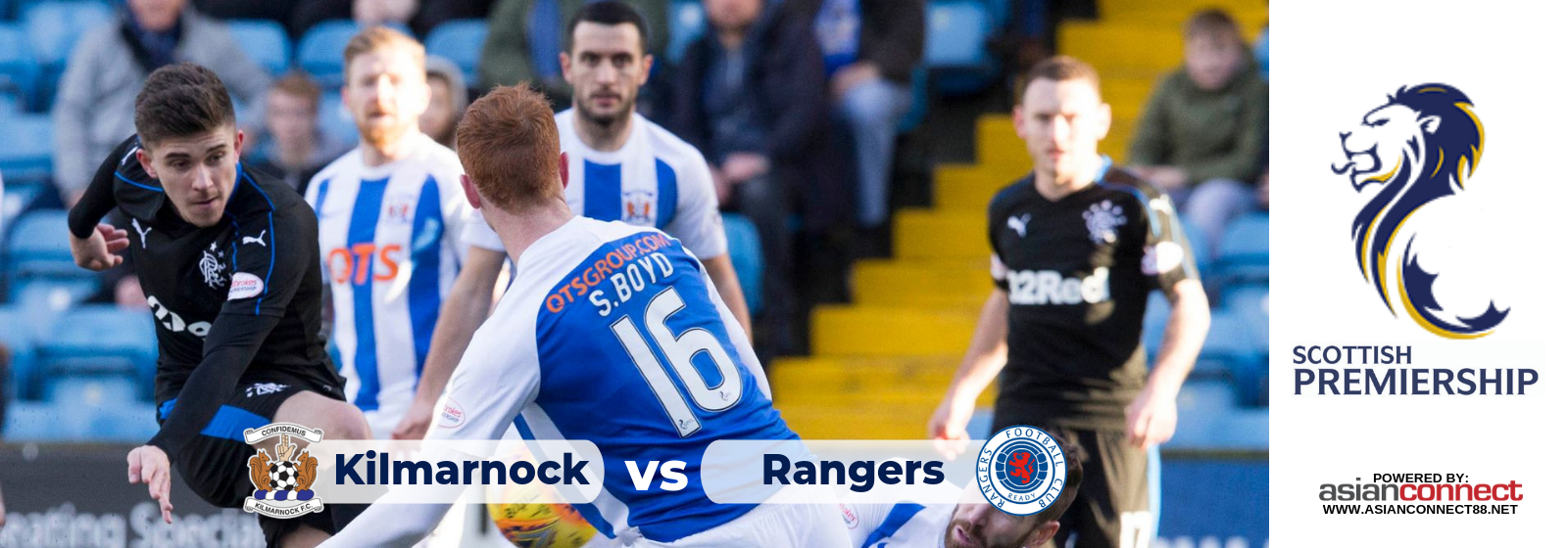 Kilmarnock vs Rangers Asianconnect