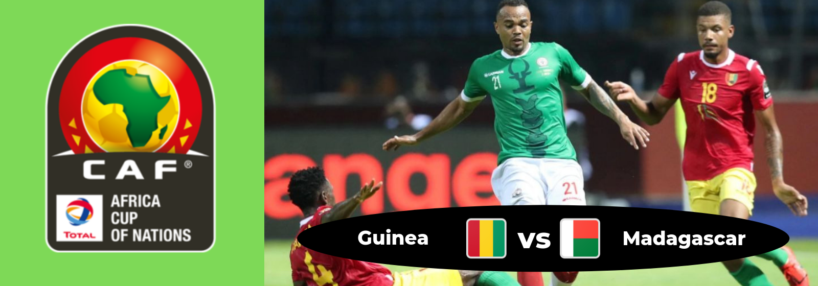Africa Cup of Nations Guinea Vs. Madagascar Asian Connect