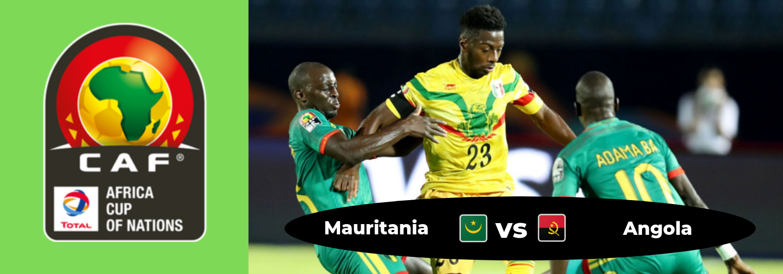 Africa Cup of Nations Mauritania Vs. Angola Asian Connect