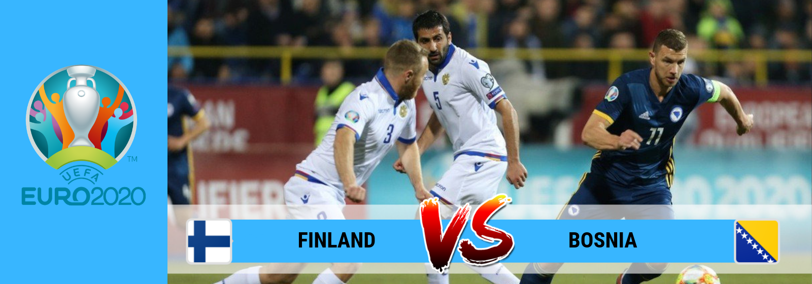 UEFA Euro 2020 Finland Vs. Bosnia Asian Connect