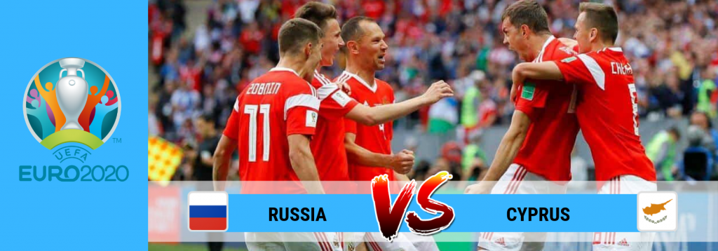 UEFA Euro 2020 Russia vs Cyprus Asian Connect