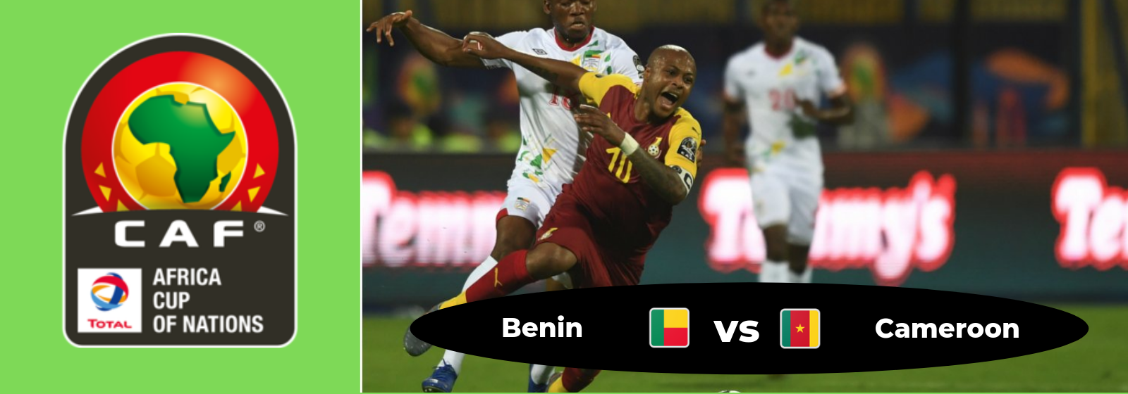 Africa Cup of Nations Benin Vs. Cameroon Asian Connect