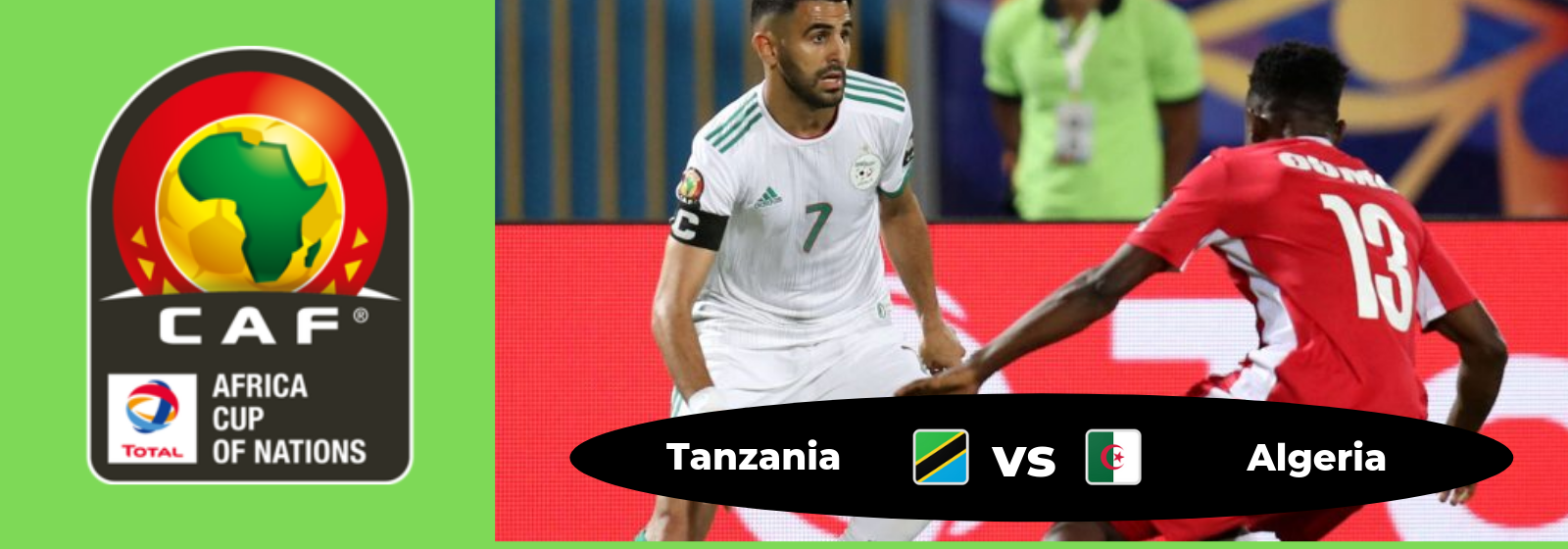 Africa Cup of Nations Tanzania Vs. Algeria Asian Connect