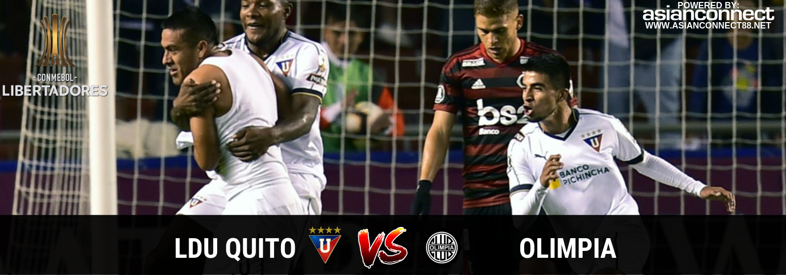 Copa Libertadores LDU Quito Vs. Olimpia Asian Connect