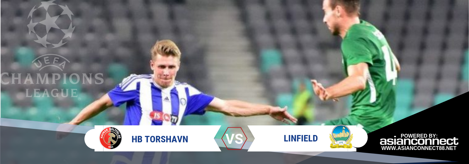 UCL HB Torshavn Vs. Linfield Asian Connect