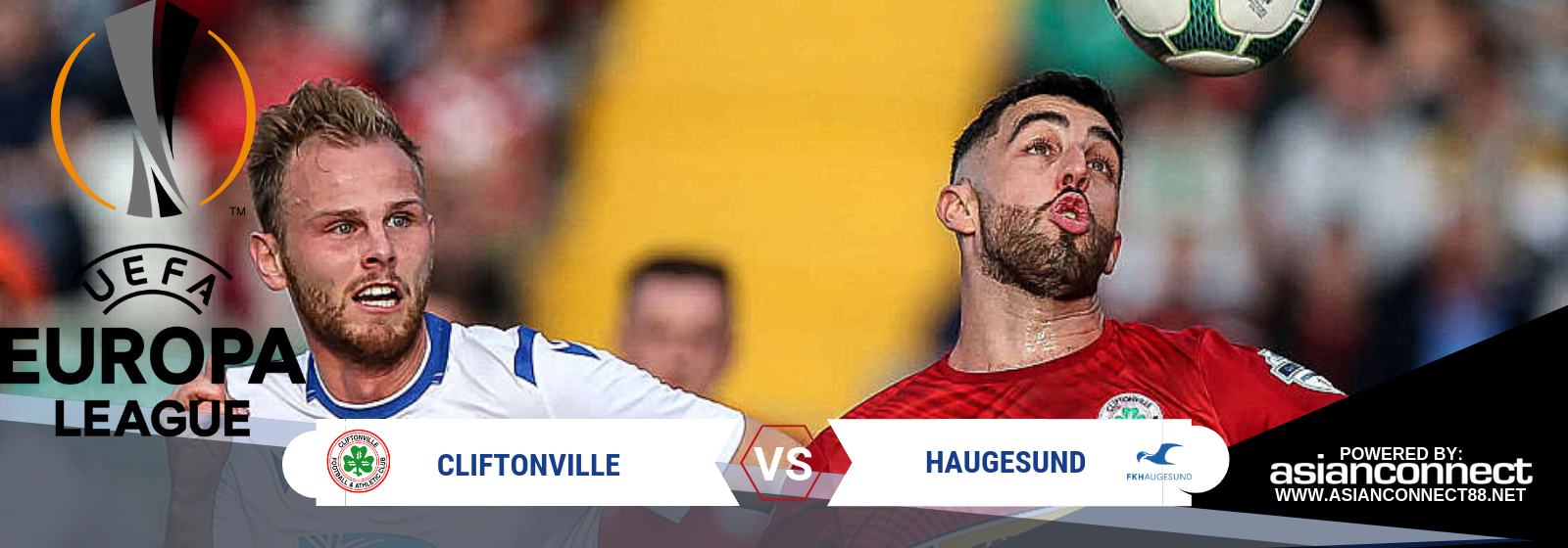 UEL Qualifier Cliftonville Vs. Haugesund Asian Connect
