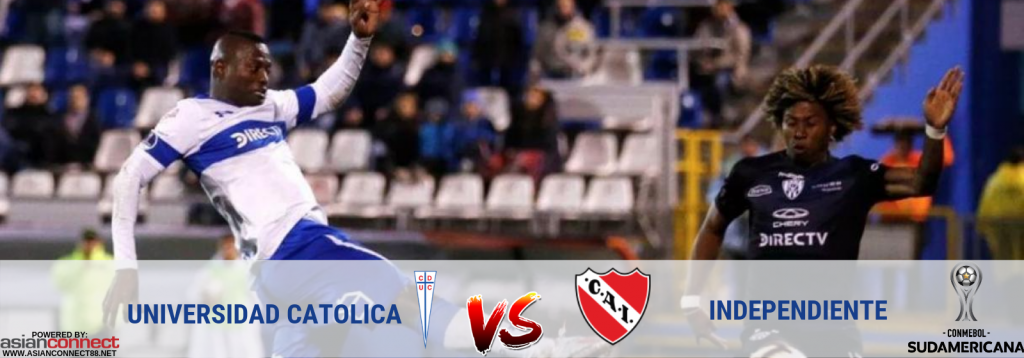 Copa Libertadores Universidad Catolica Vs. Independiente Asian Connect