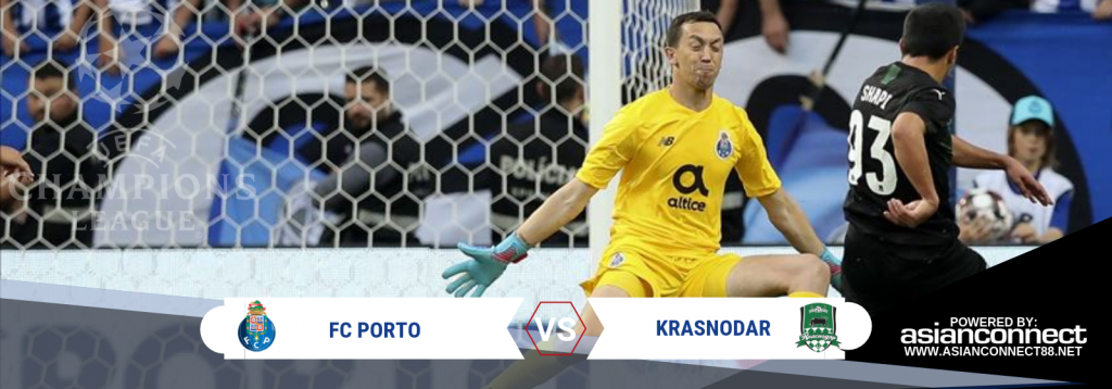 UCL FC Porto Vs. Krasnodar Asian Connect