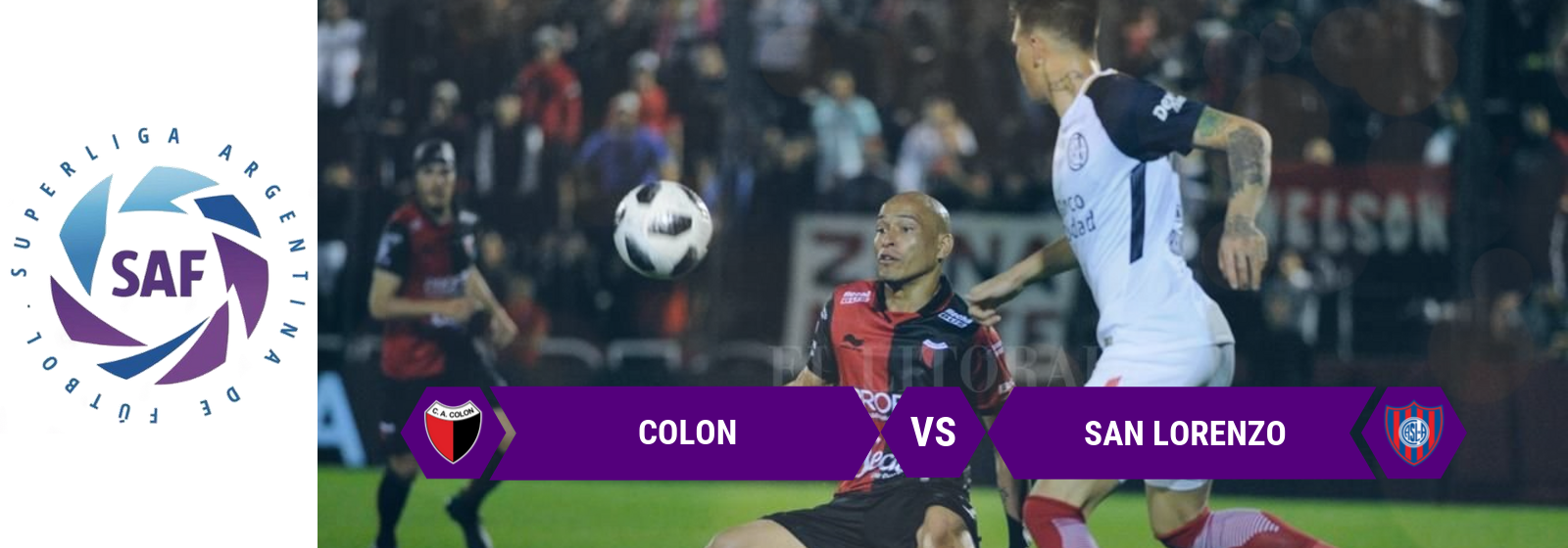 SAF Colon Vs. San Lorenzo Asian Connect