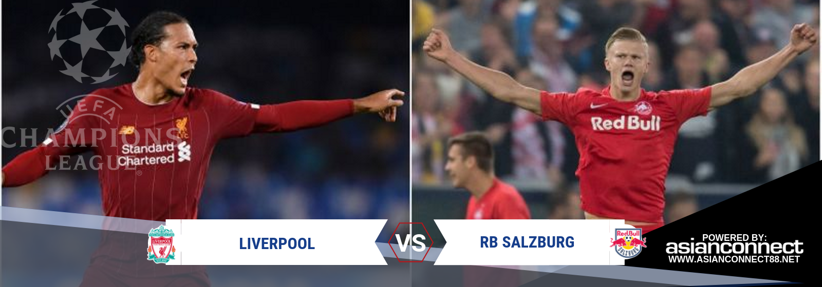 UCL Liverpool Vs. Red Bull Salzburg Asian Connect