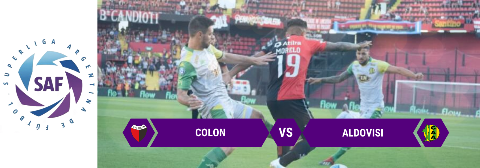 Asianconnect: Colon vs Aldosivi