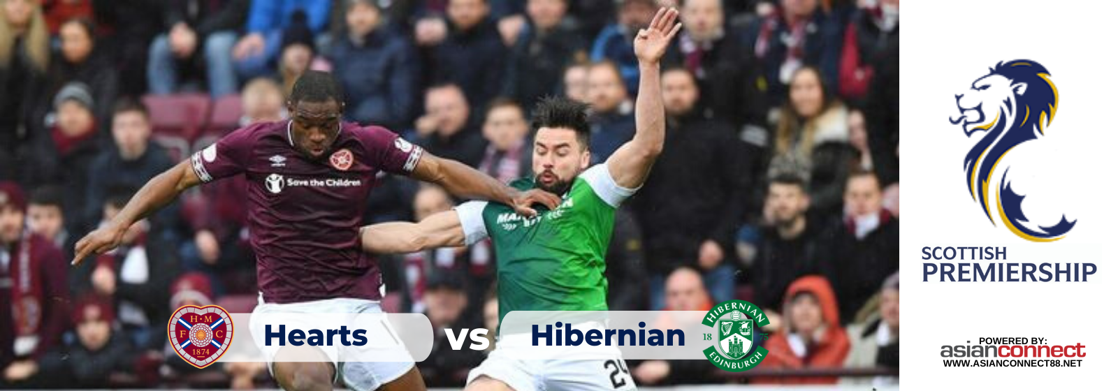 Asianconnect: Hearts vs Hibernian