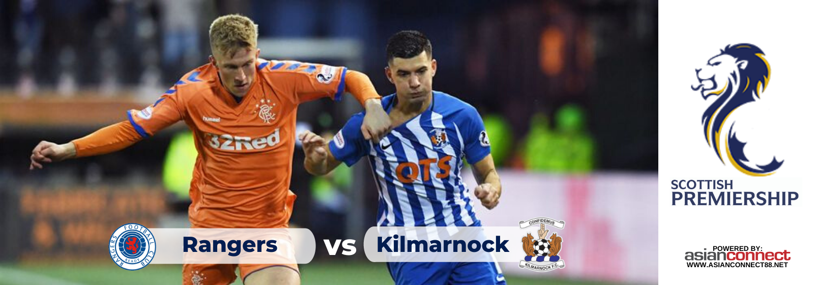 Asianconnect: Rangers vs Kilmarnock