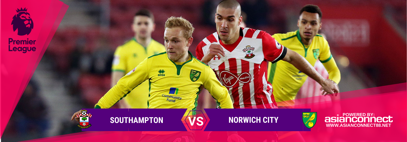 Asianconnect: Southampton vs Norwich City