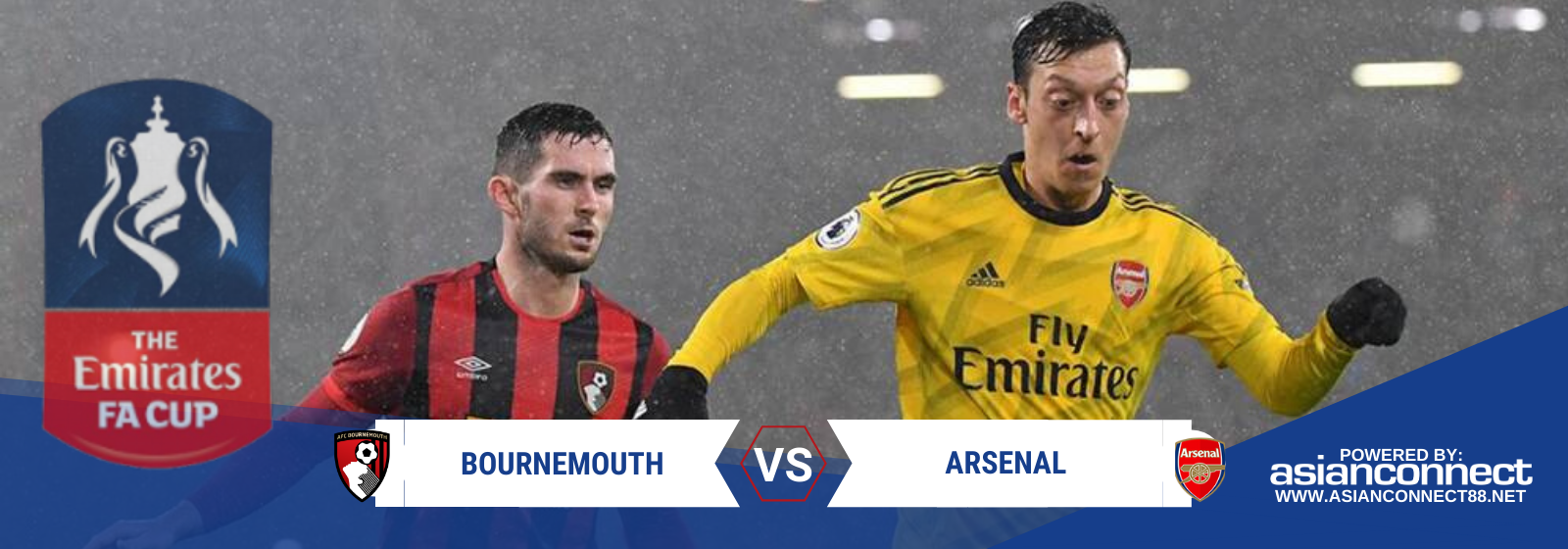 Asianconnect: Bournemouth vs Arsenal Odds for January 27, 2020