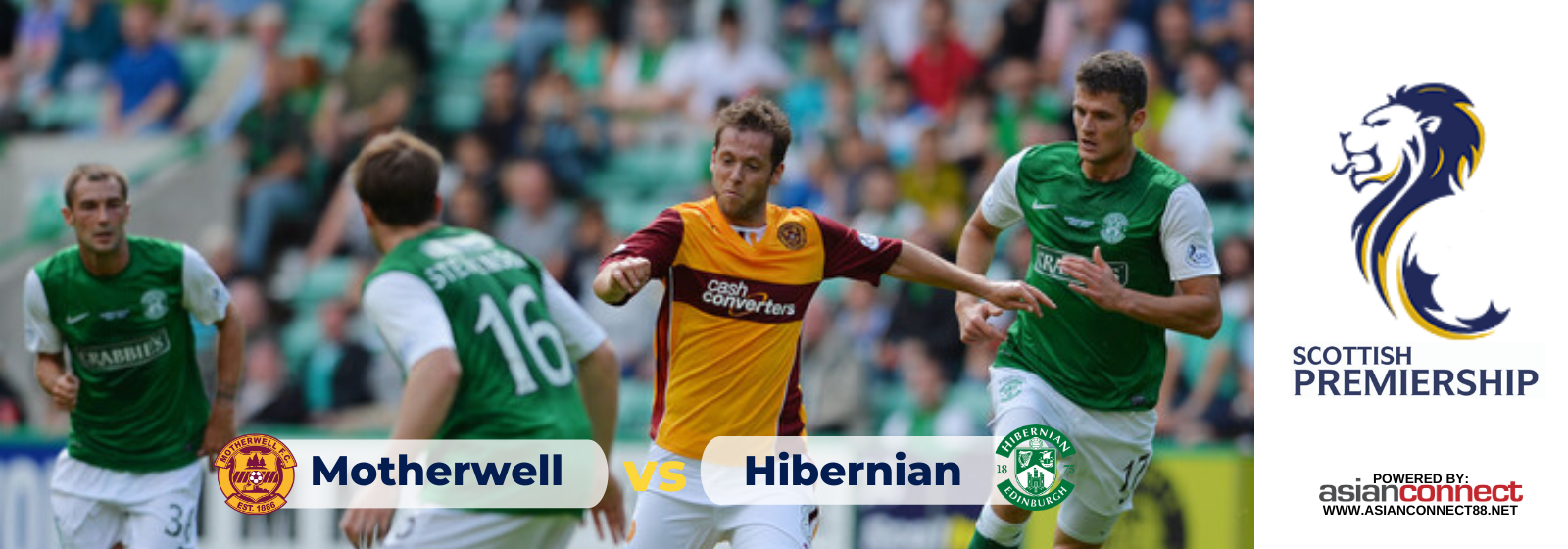 Asianconnect: Motherwell vs Hibernian Odds for January 25, 2020