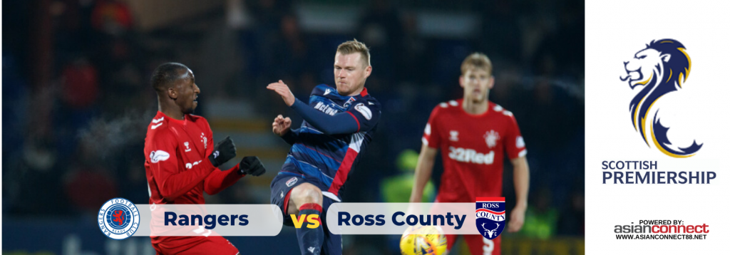 Asianconnect: Rangers vs Ross County Odds for January 29, 2020