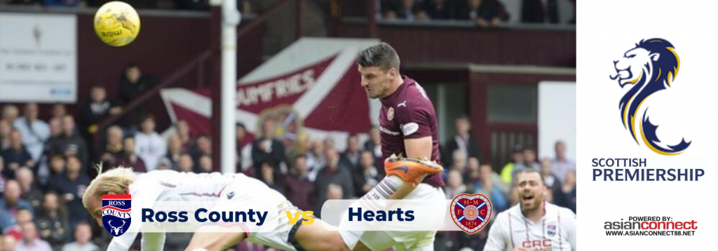 Asianconnect: Ross County vs Heart of Midlothian Odds for January 22, 2020