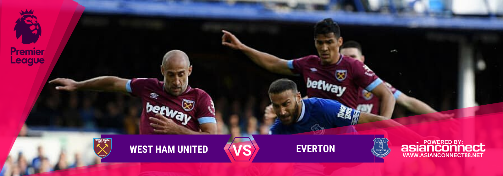 Asianconnect: West Ham United vs Everton Odds for January 18, 2020