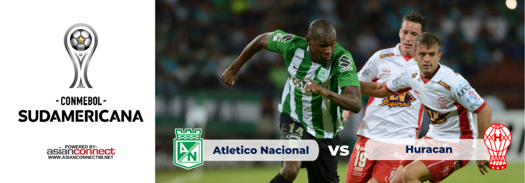 Asianconnect: Atletico Nacional (Colombia) vs Huracan (Argentina) Odds