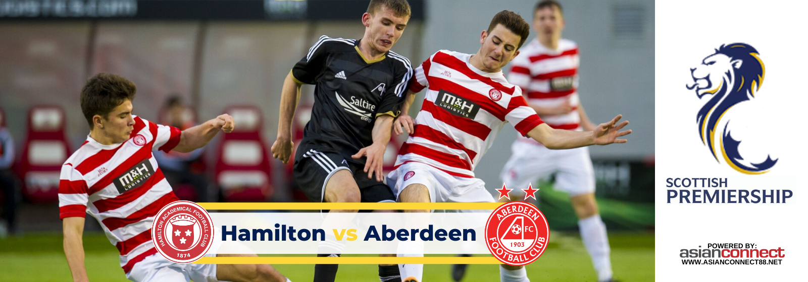Asianconnect: Hamilton vs Aberdeen Odds for February 11, 2020