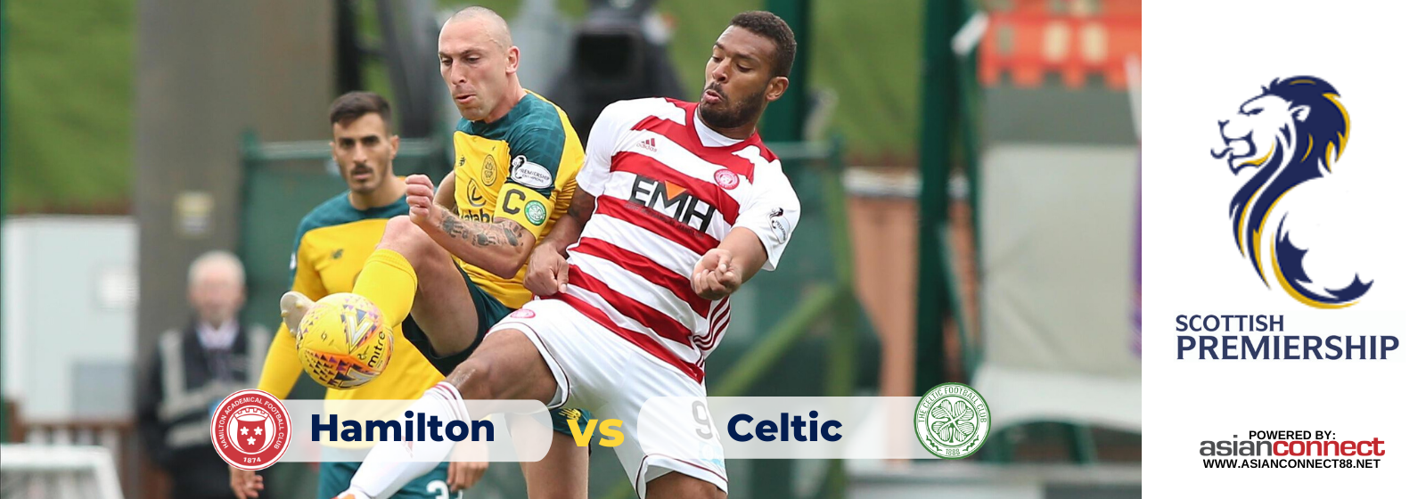 Asianconnect: Hamilton vs Celtic Odds for February 02, 2020