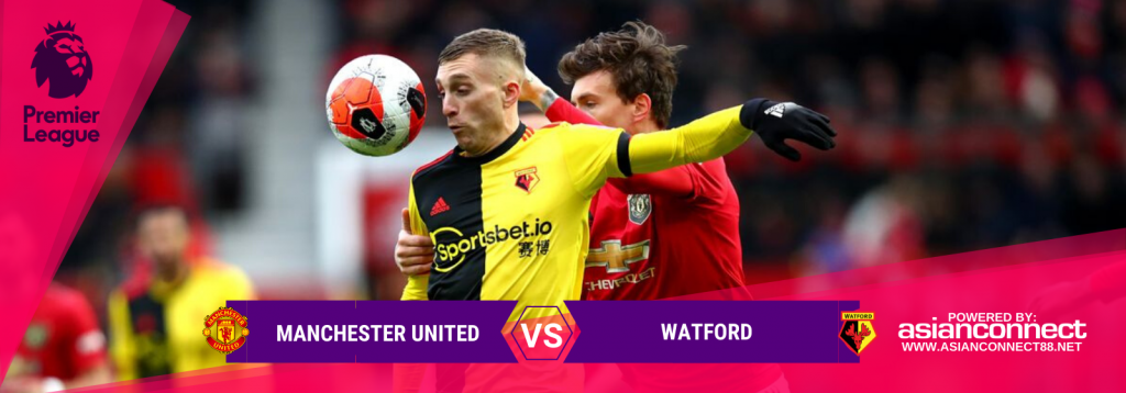 Asianodds: Manchester United vs Watford Odds for February 23, 2020