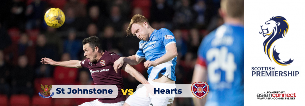 Asianconnect: St Johnstone vs Hearts Odds for February 01, 2020
