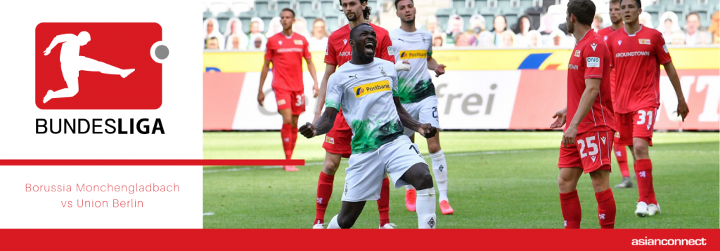 Asianconnect: Borussia Monchengladbach vs Union Berlin Odds for May 31, 2020