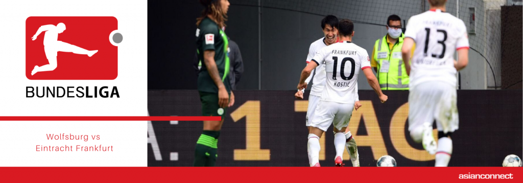 Asianconnect: Wolfsburg vs Eintracht Frankfurt Odds for May 30, 2020