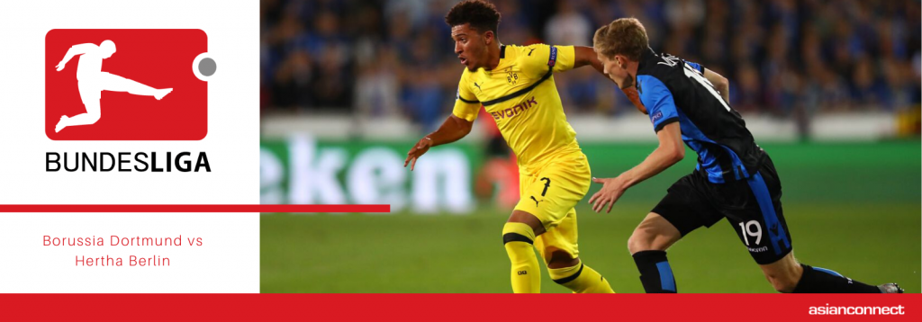 Asianodds: Borussia Dortmund vs Hertha Berlin Odds for June 06, 2020